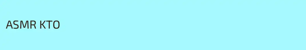 ASMR KTO